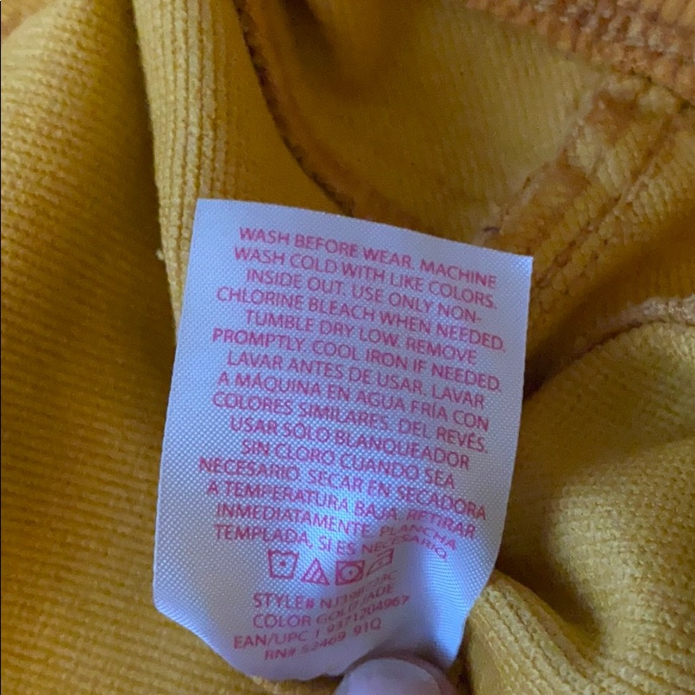 No Boundaries Mustard Leggings L - Picture 7 of 9